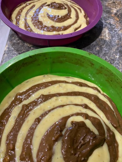 Пирог «Зебра» - Шаг 5