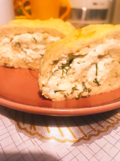 Рулет из куриного фарша с творогом - Шаг 1