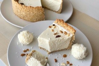 Кокосовый чизкейк