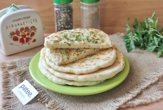 Постные лепешки на кефире