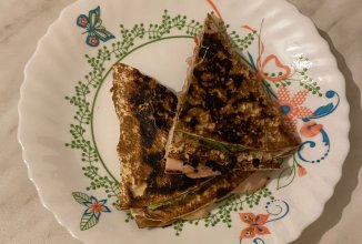 Необычная пицца 🍕 (сэндвич) за 5 минут