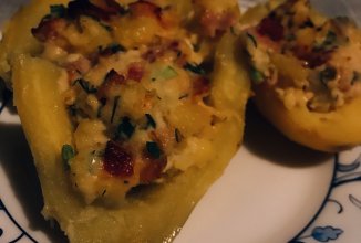 Картофель с начинкой