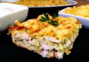 Запеканка из кабачков и куриной грудки