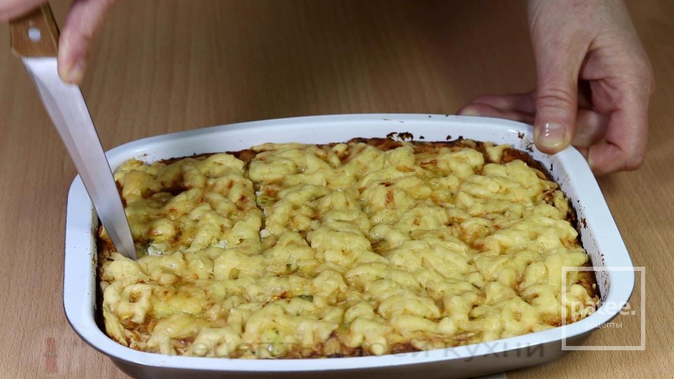 Запеканка из кабачков и куриной грудки - Шаг 12