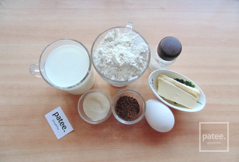 Кофейные панкейки - Шаг 1