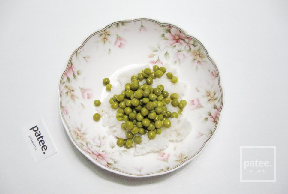 Салат с отварной курицей и рисом - Шаг 3