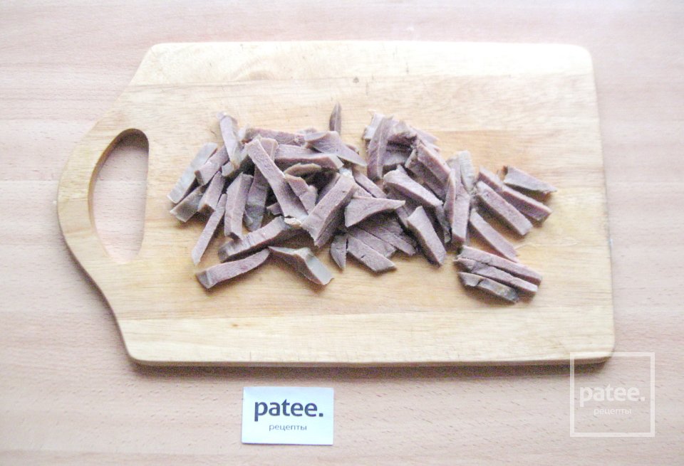 Овощной суп с языком - Шаг 9