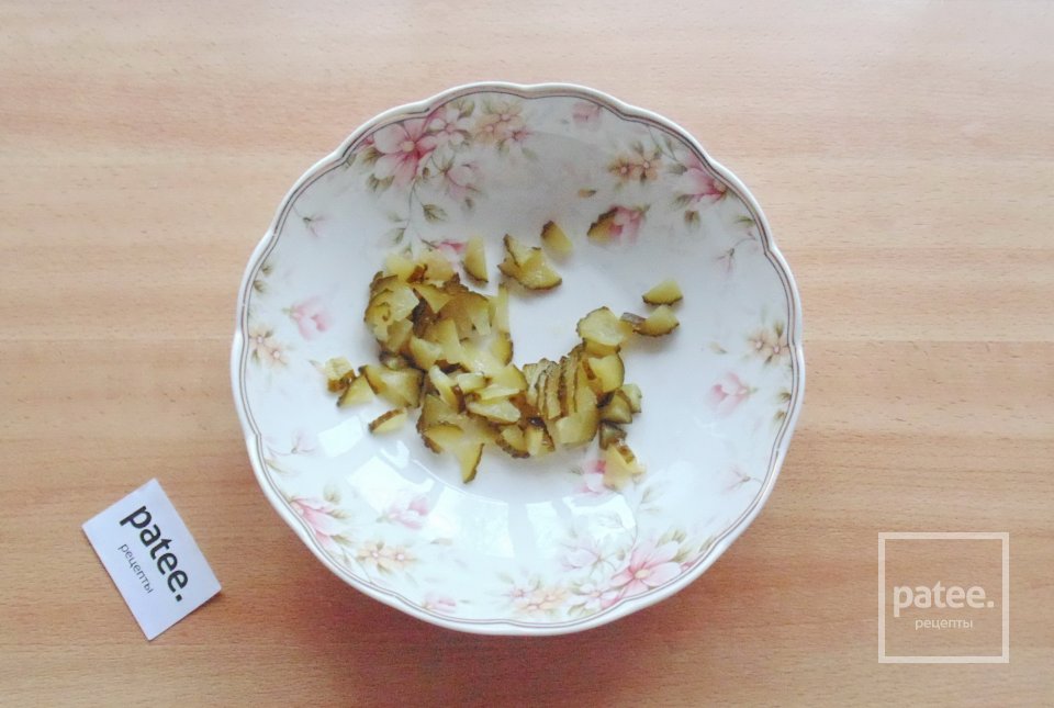 Салат с курицей и квашеной капустой - Шаг 2