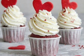 Капкейки «Красный бархат»