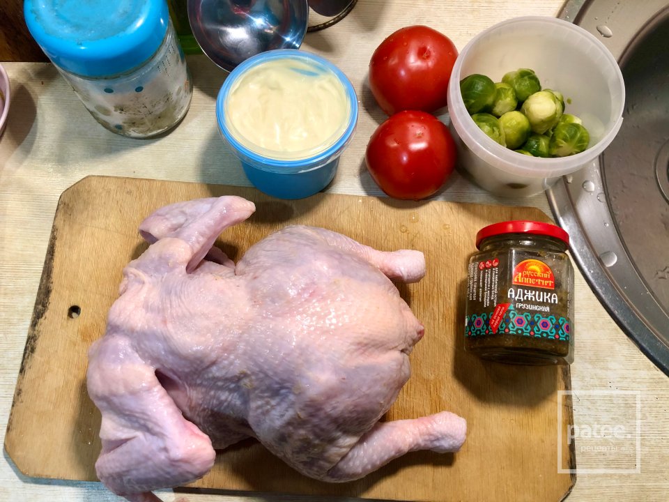 Острая курочка с овощами. - Шаг 1