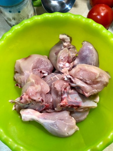 Острая курочка с овощами. - Шаг 2