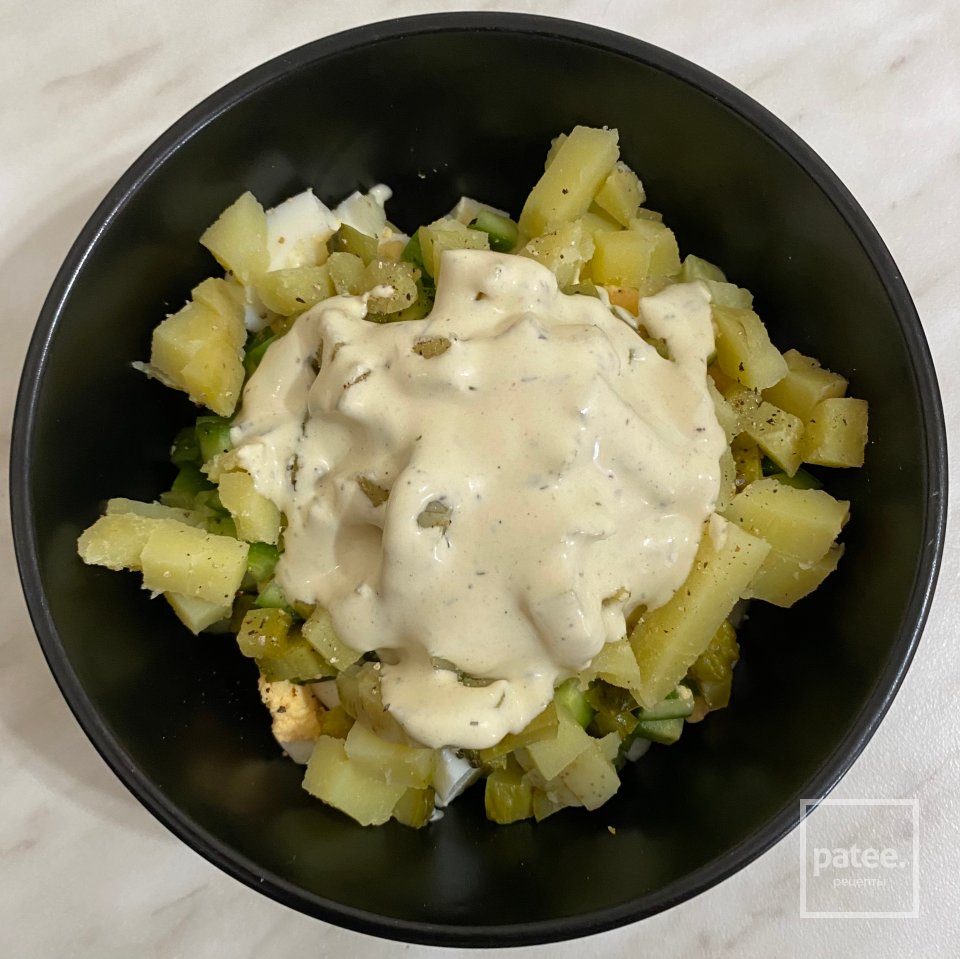 Салат столичный - Шаг 12