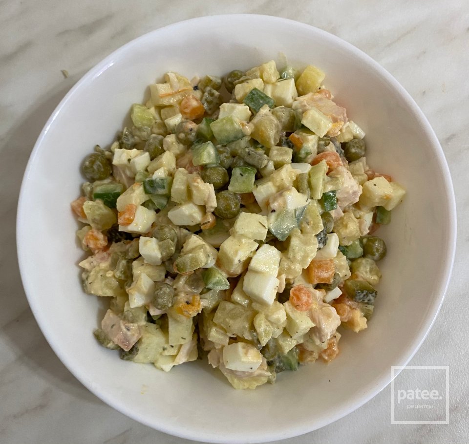 Салат столичный - Шаг 13