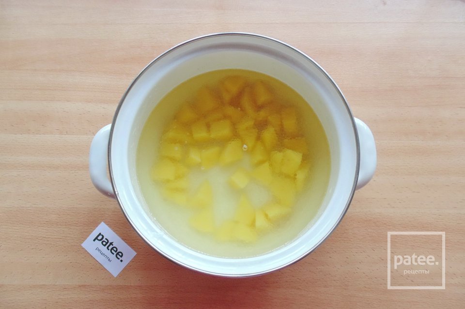 Суп из красной и белой фасоли - Шаг 2