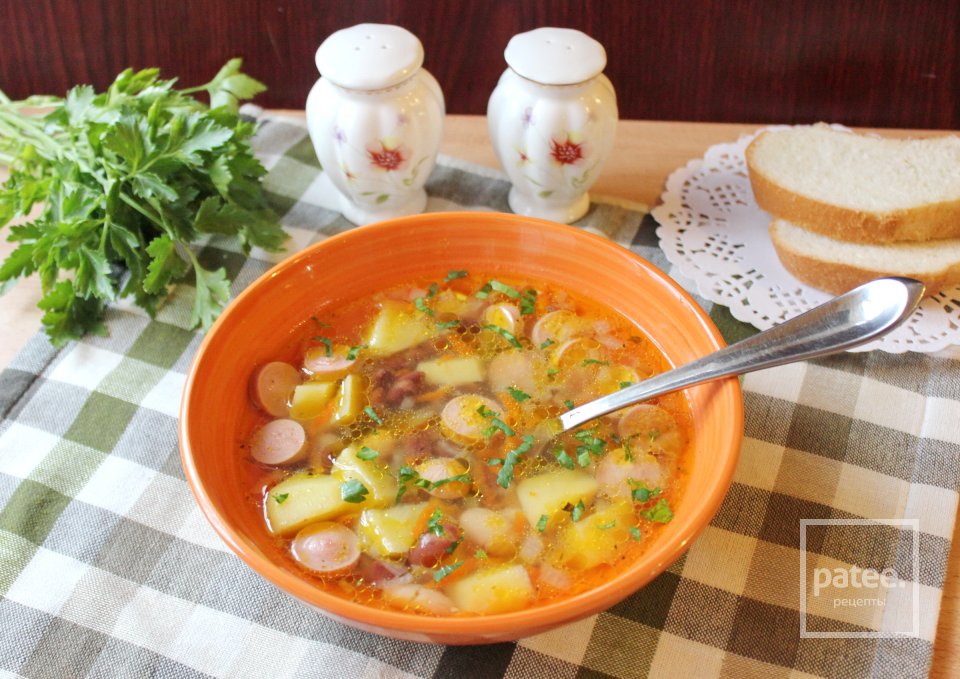 Суп из красной и белой фасоли - Шаг 13