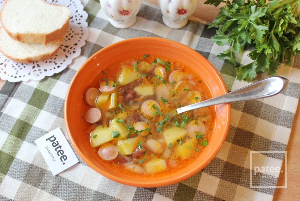 Суп из красной и белой фасоли - Шаг 12