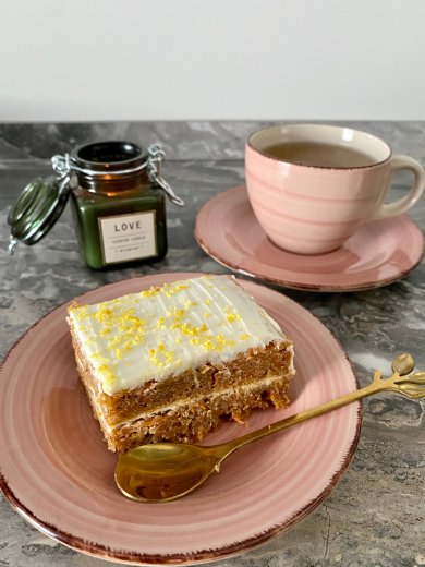 Морковный тортик