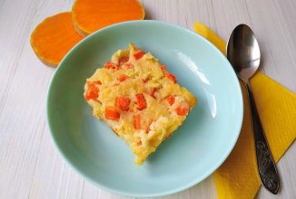 Пудинг из тыквы с яблоками, самый полезный десерт для всех!