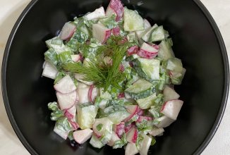 Салат весеннее настроение