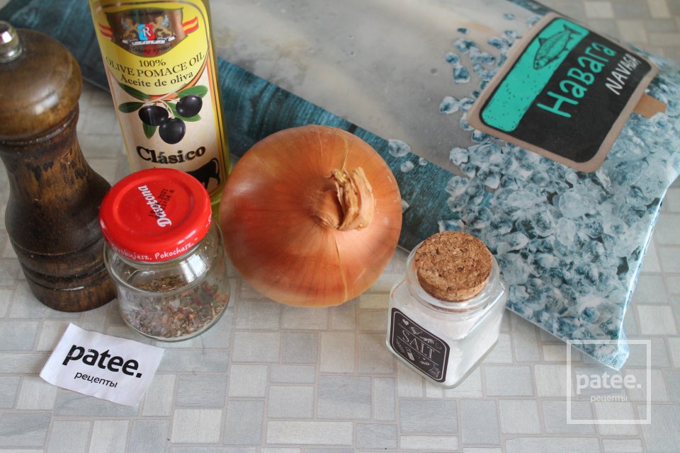 Навага в духовке - Шаг 1