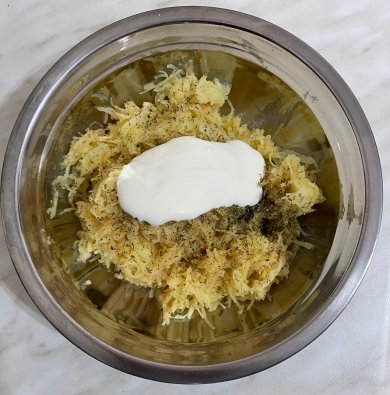 Картофельная пицца 🍕 на завтрак - Шаг 2