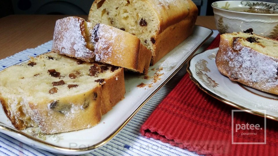 КЕКС НА КЕФИРЕ С ИЗЮМОМ - Шаг 10