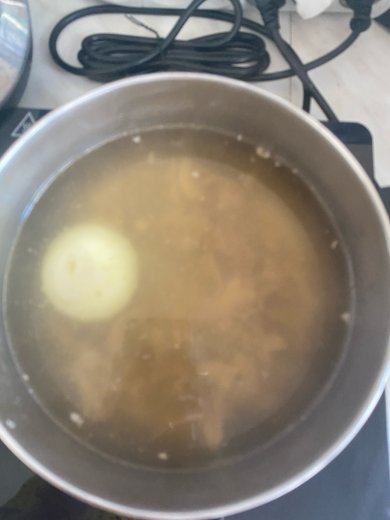 Куриный суп-лапша с зелёным горошком - Шаг 1