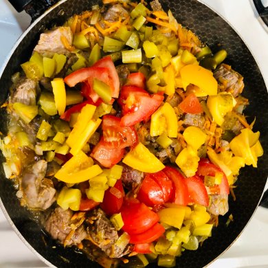 Азу из говядины - Шаг 6