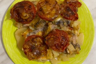 Мясо по-французски с грибами