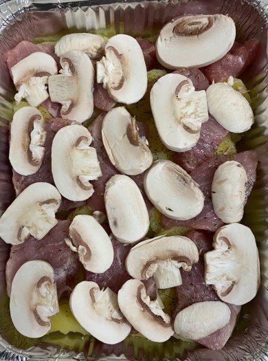 Мясо по-французски с грибами - Шаг 8