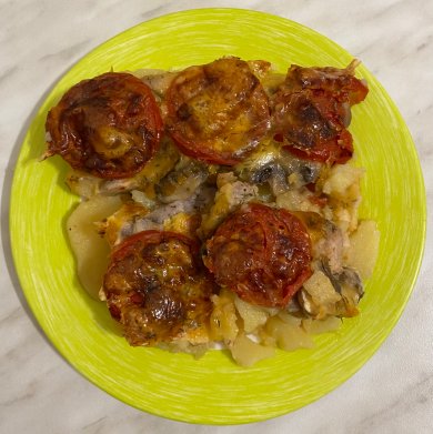 Мясо по-французски с грибами - Шаг 12