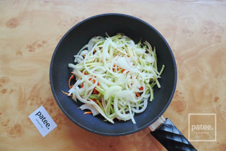 Куриное филе с овощами и лапшой удон - Шаг 4