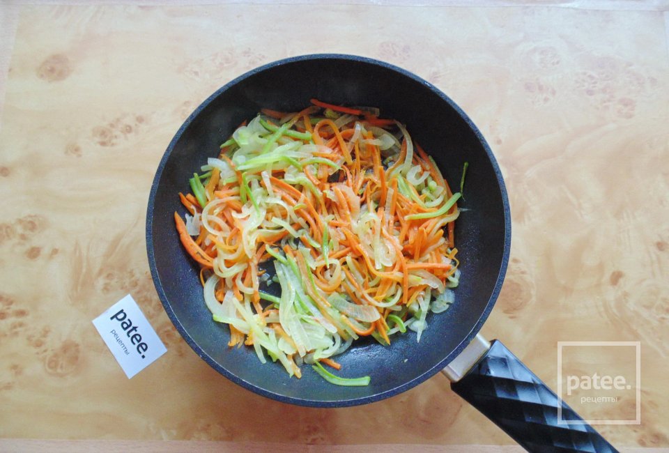 Куриное филе с овощами и лапшой удон - Шаг 5