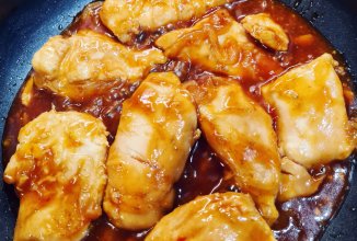 Остро-сладкая курочка