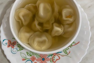 Равиоли сытные с мясной начинкой