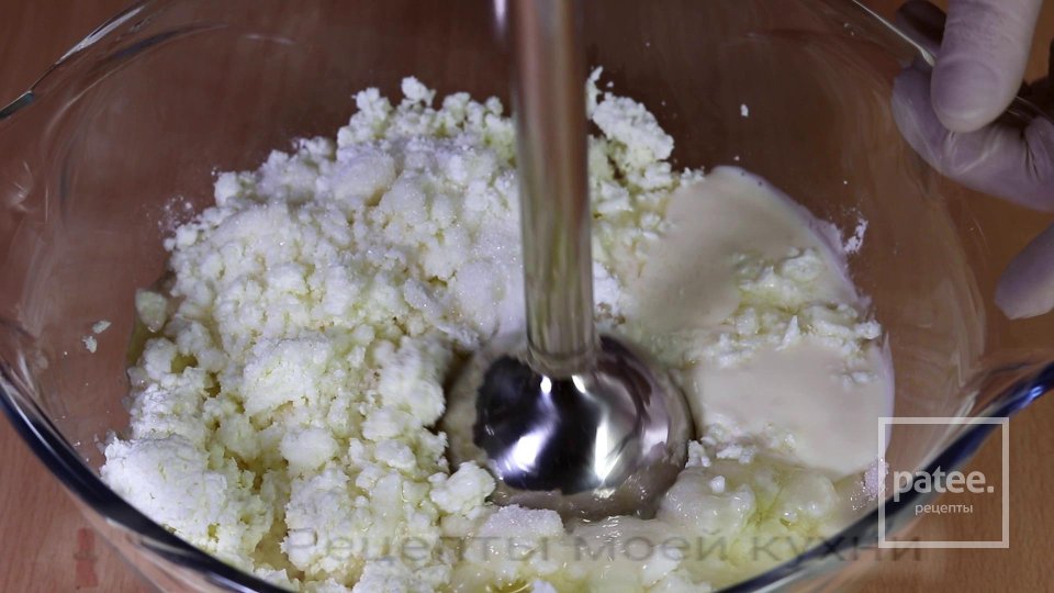 Шоколадный пирог с творогом - Шаг 5