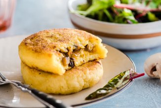 Картофельные зразы с грибами