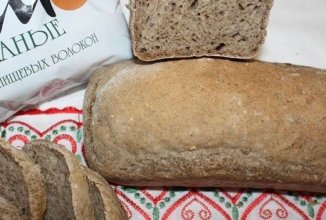Хлеб с льняной мукой.
