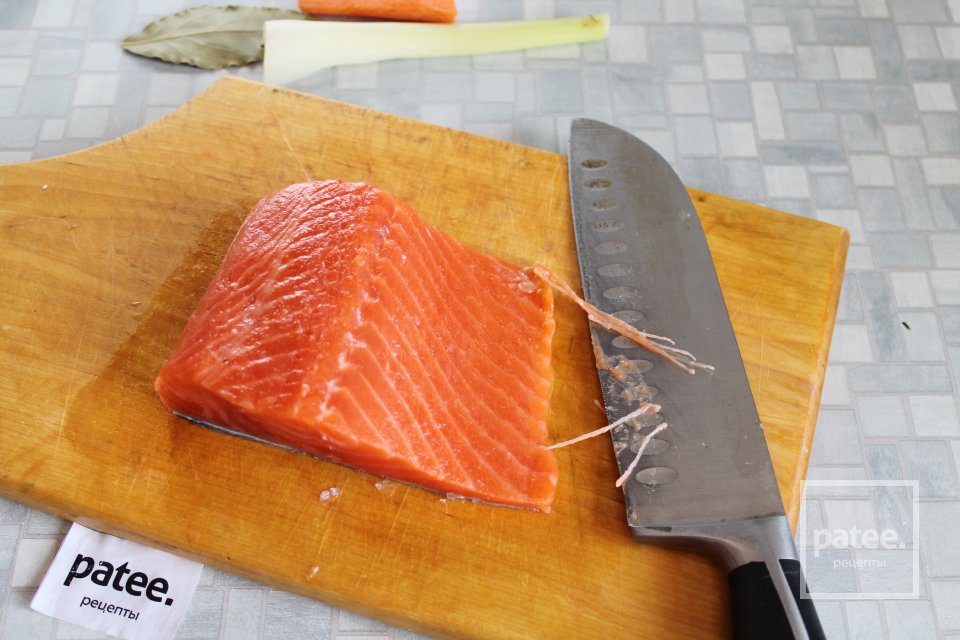 Форель с итальянскими травами и кабачком - Шаг 2