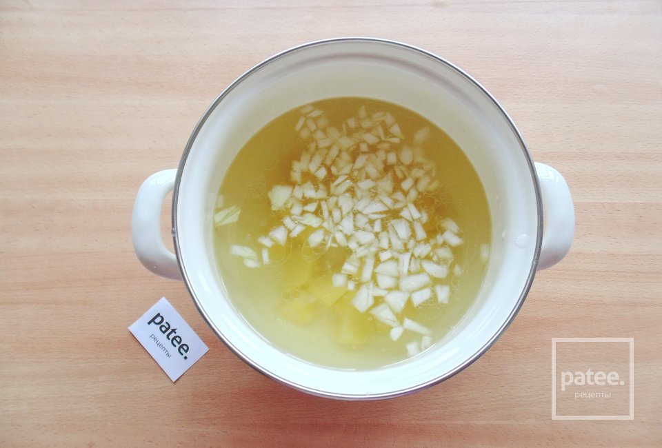 Куриный суп с гречневой лапшой и грибами - Шаг 3