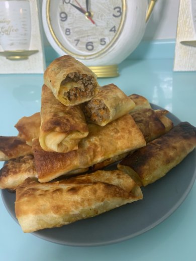 Мясные трубочки - Шаг 1