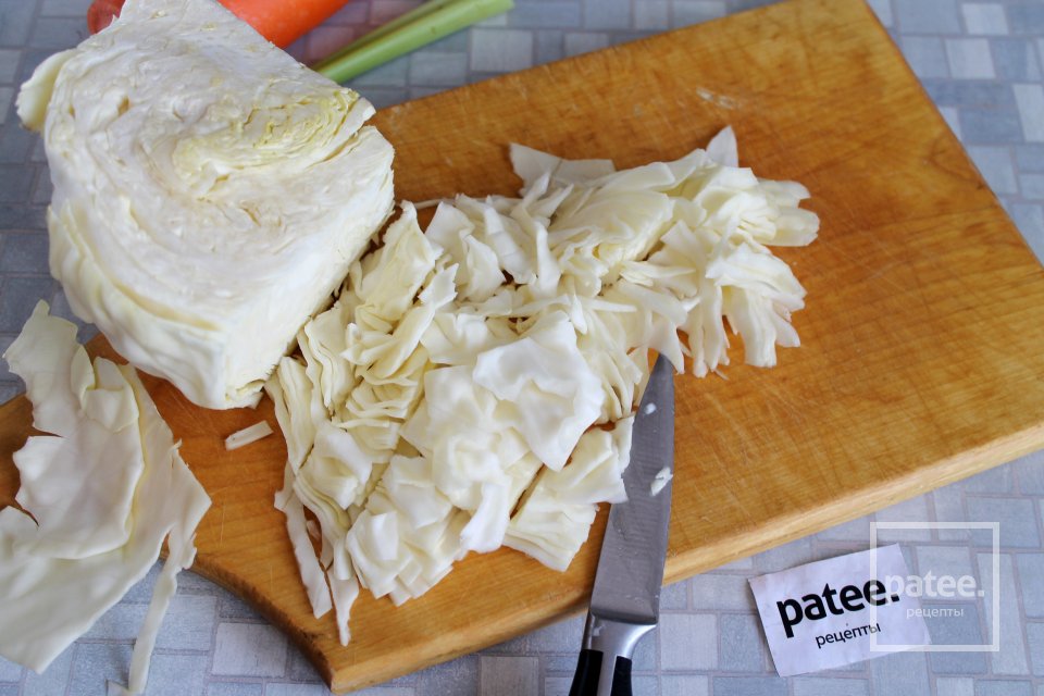 Щи с бараниной и маринованными помидорами - Шаг 6