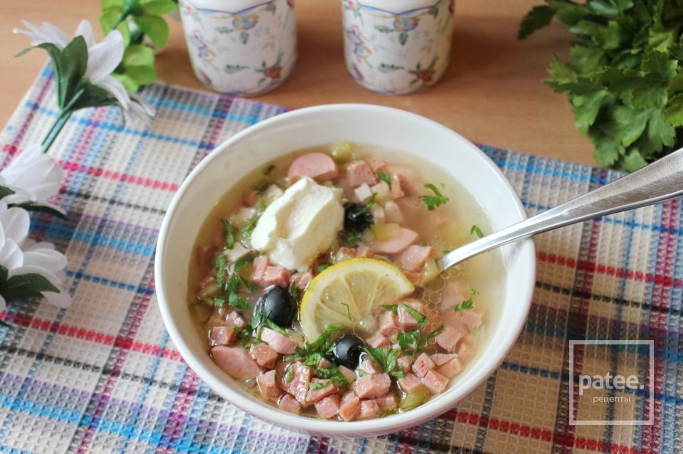 Белая солянка - Шаг 14