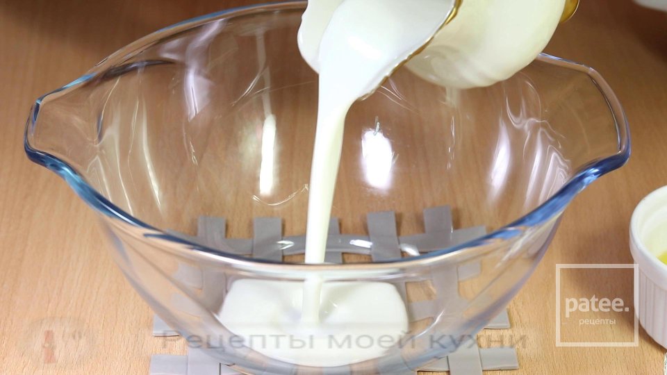 Пирог с картошкой и грибами на кефире - Шаг 3