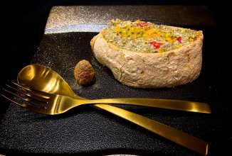 Меренговый Рулет из чиа и маракуйи