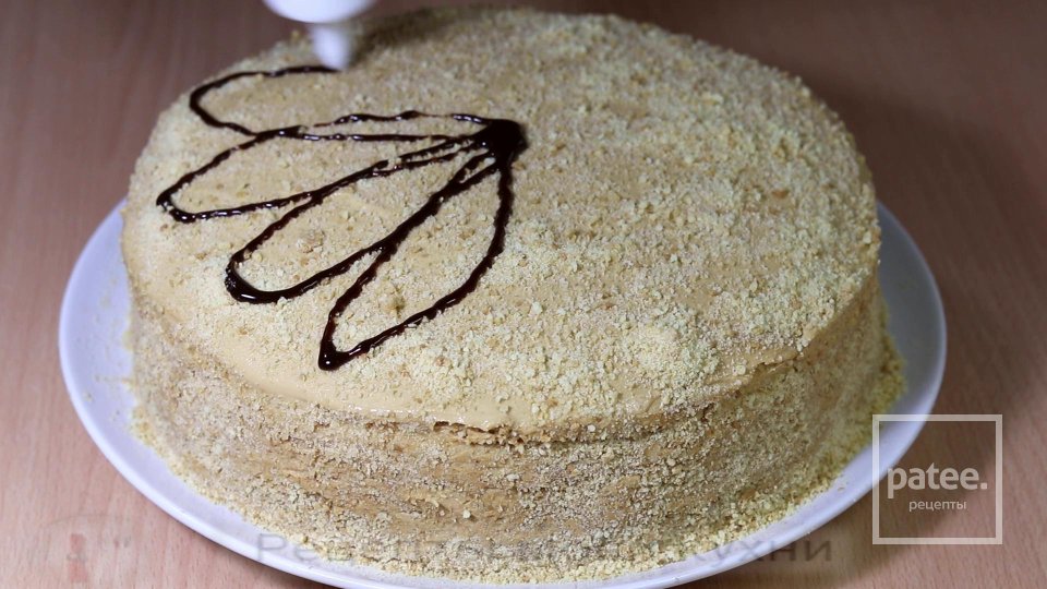 Торт медовый с самыми тонкими коржами - Шаг 16