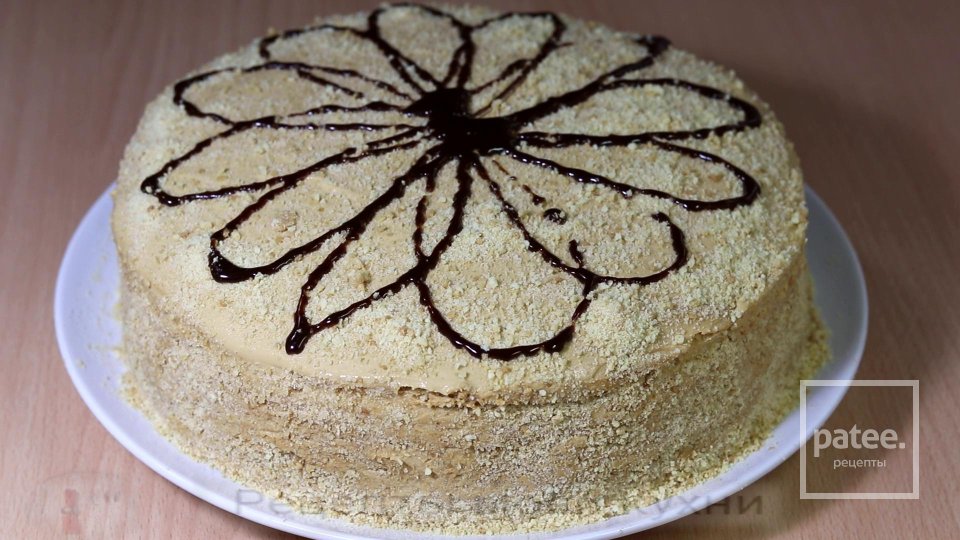 Торт медовый с самыми тонкими коржами - Шаг 17