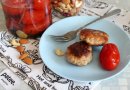 Мясные котлеты с орешками