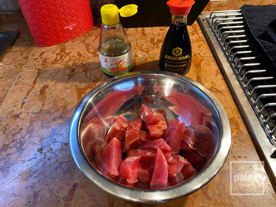 Салат Мимоза из тунца - Шаг 2