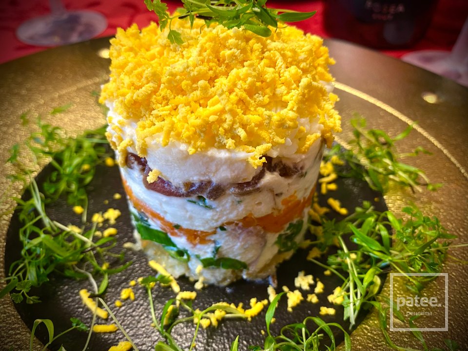 Салат Мимоза из тунца - Шаг 20